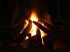 Budget accommodation, Swaziland, Ezulwini Valley, campfire, Mlilwane Wildlife Sanctuary