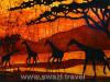Colourful Swaziland art, craft and curios